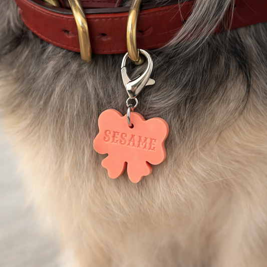 Ribbon Pastel Silicone Tag Jingle-Free