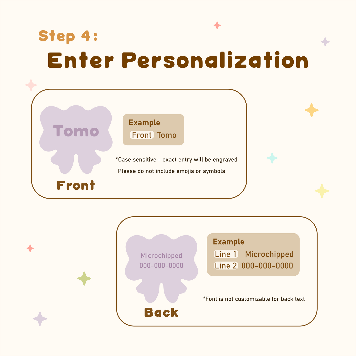 Ribbon Pastel Silicone Tag Jingle-Free